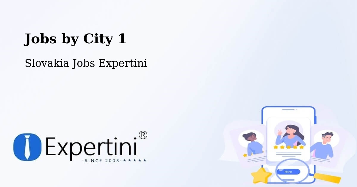 City Jobs in Slovakia - Expertini