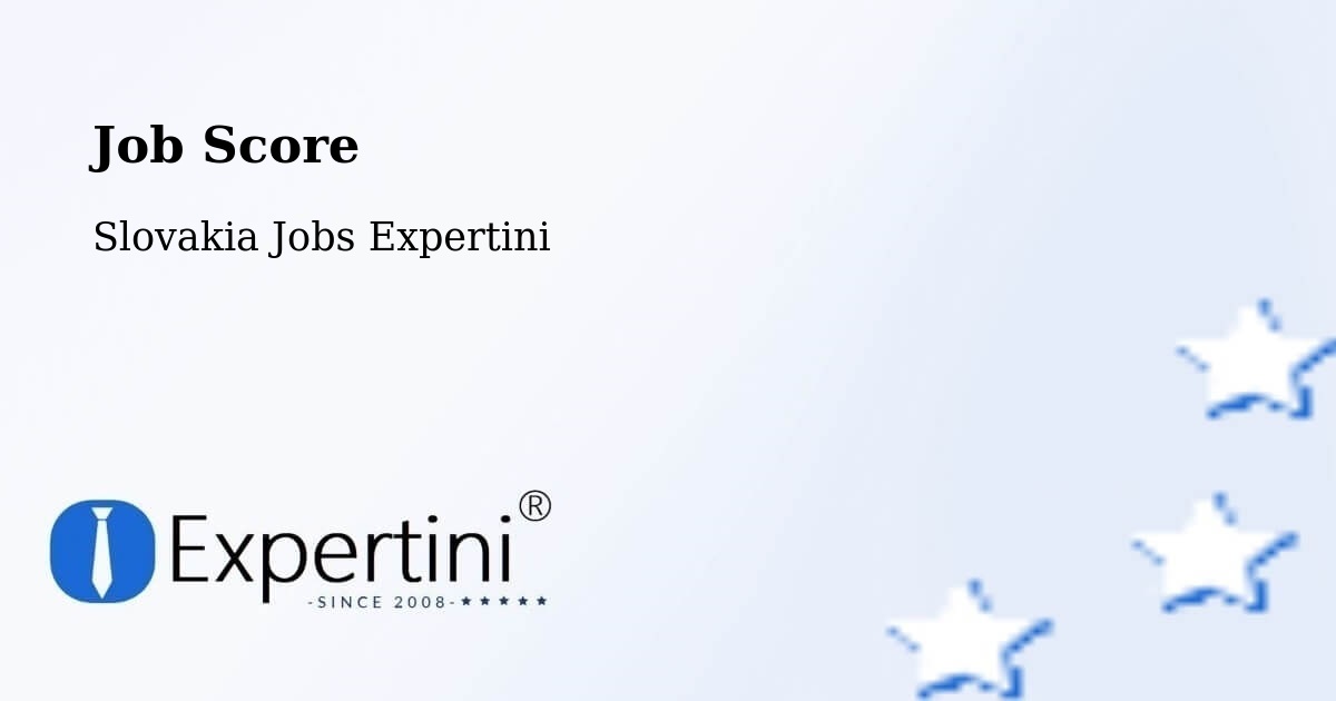 Job Score & Job Description Score Tool – Holíč - Slovakia Jobs Expertini